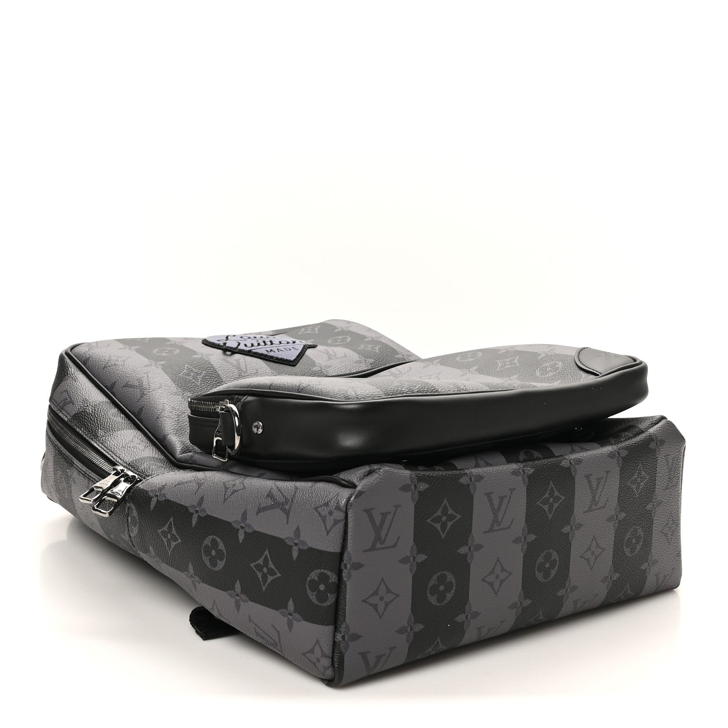 X NIGO Monogram Eclipse Stripes LV Heart Modular Utilitary Backpack