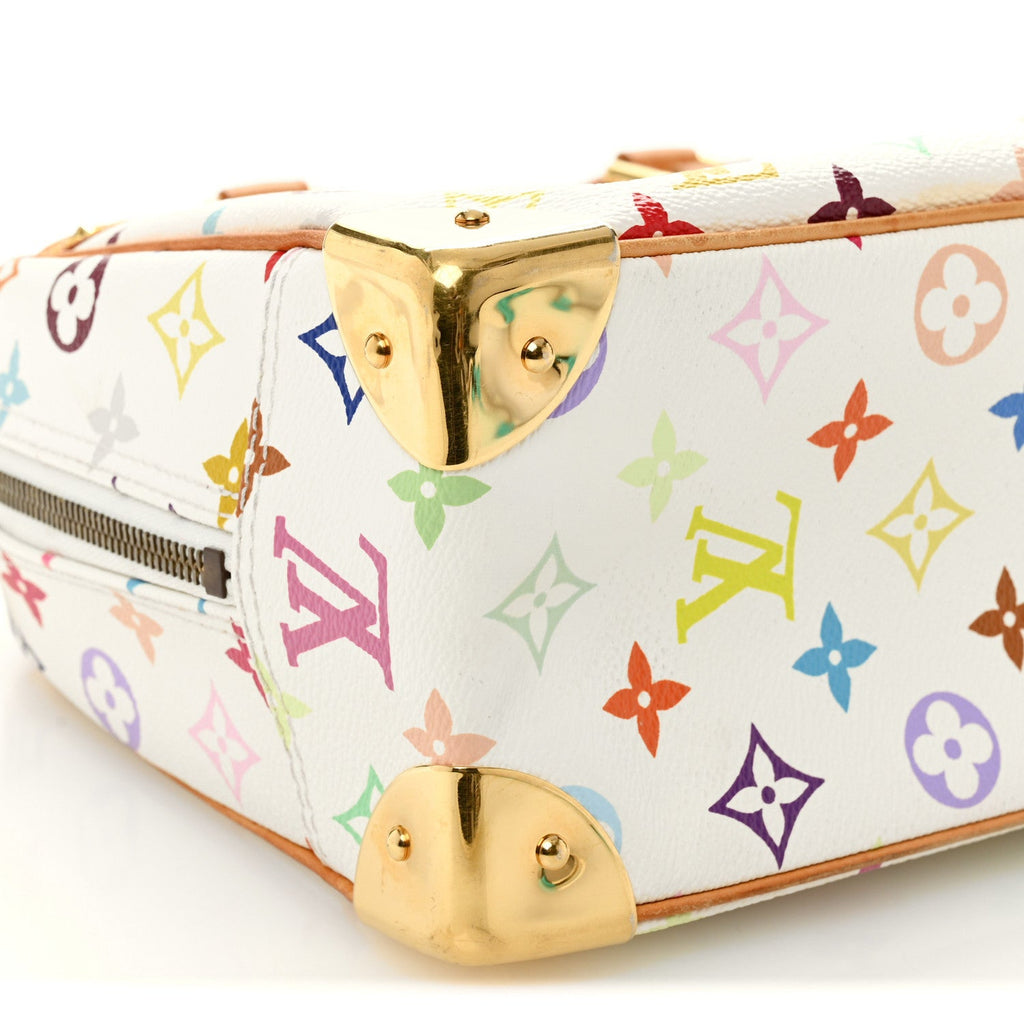 Monogram Multicolor Trouville White