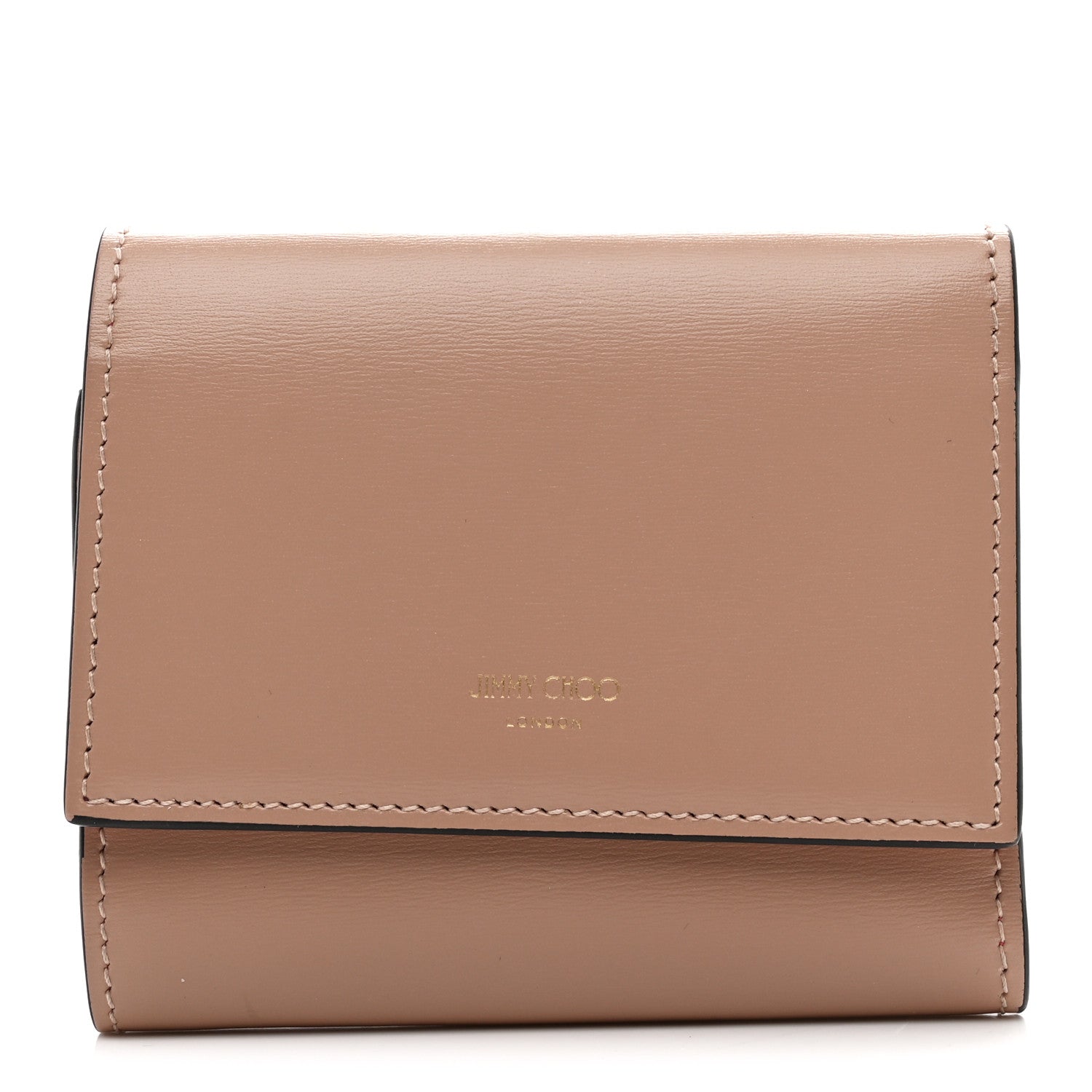 Calfskin Marinda Wallet Beige