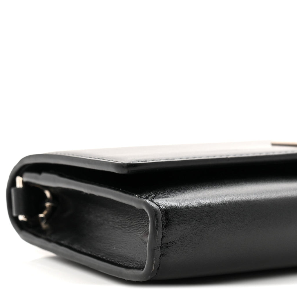 Box Calfskin 4G Wallet on Chain Black