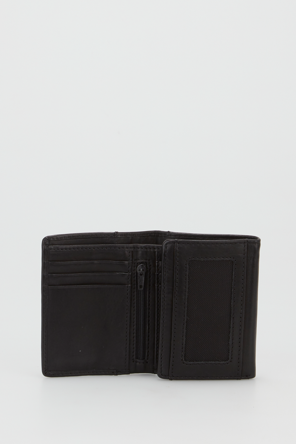 RFID Leather Trifold Wallet