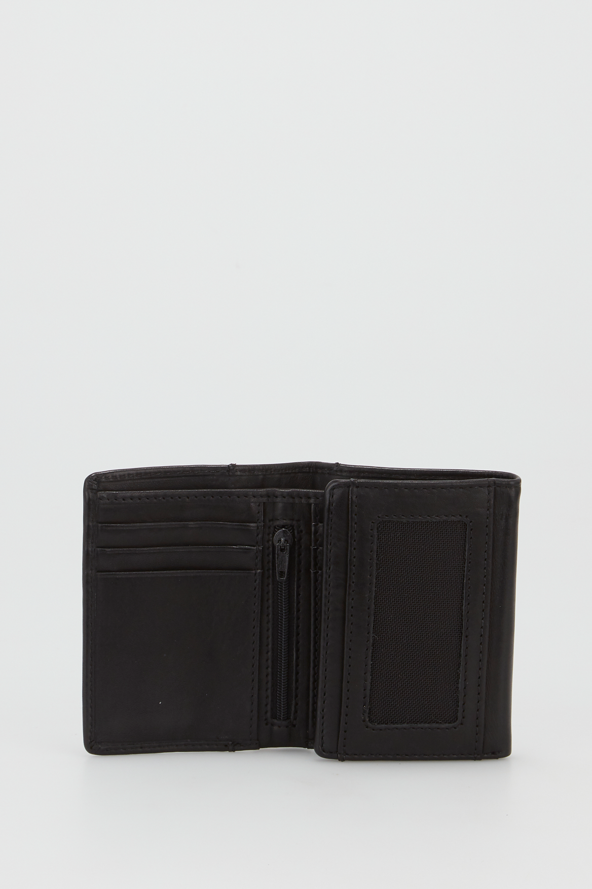 RFID Leather Trifold Wallet
