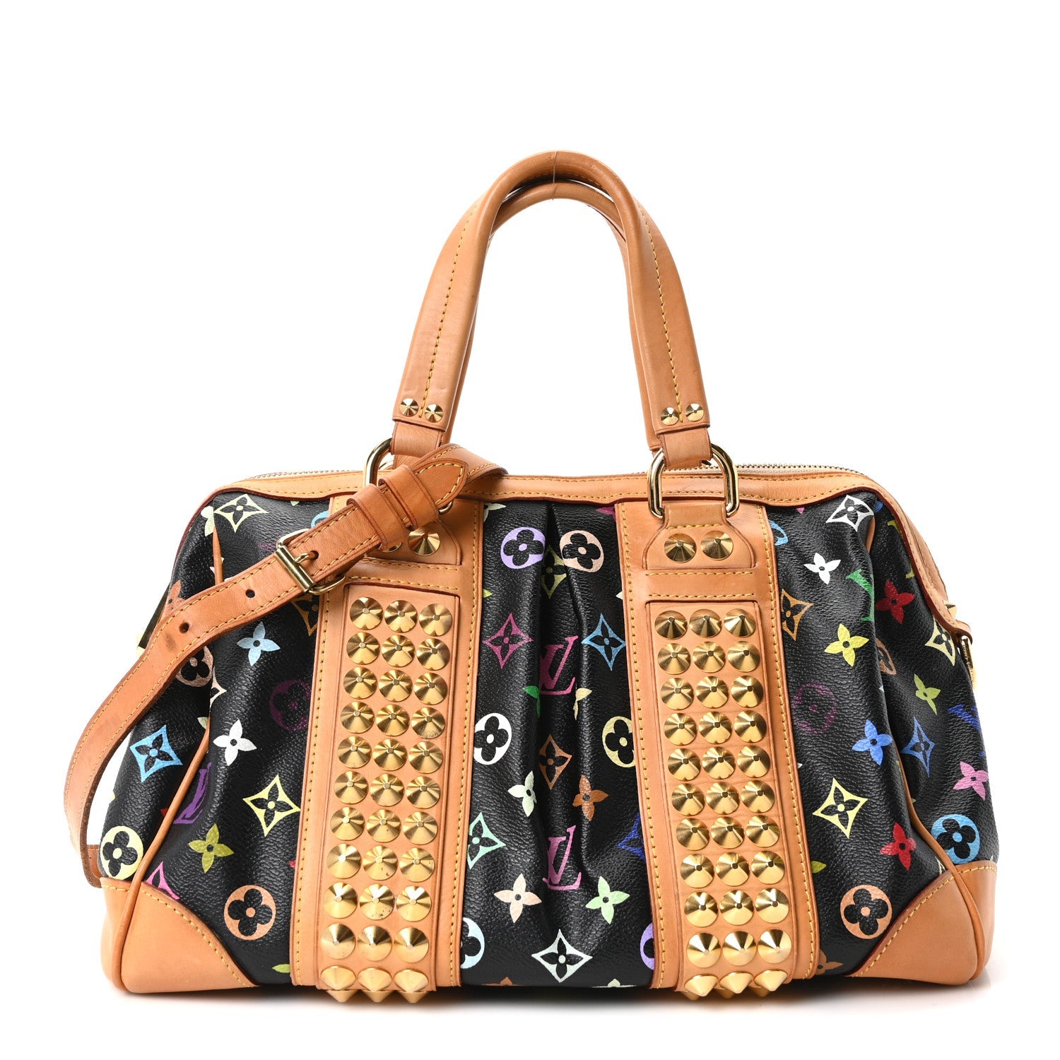 Monogram Multicolor Courtney MM Black