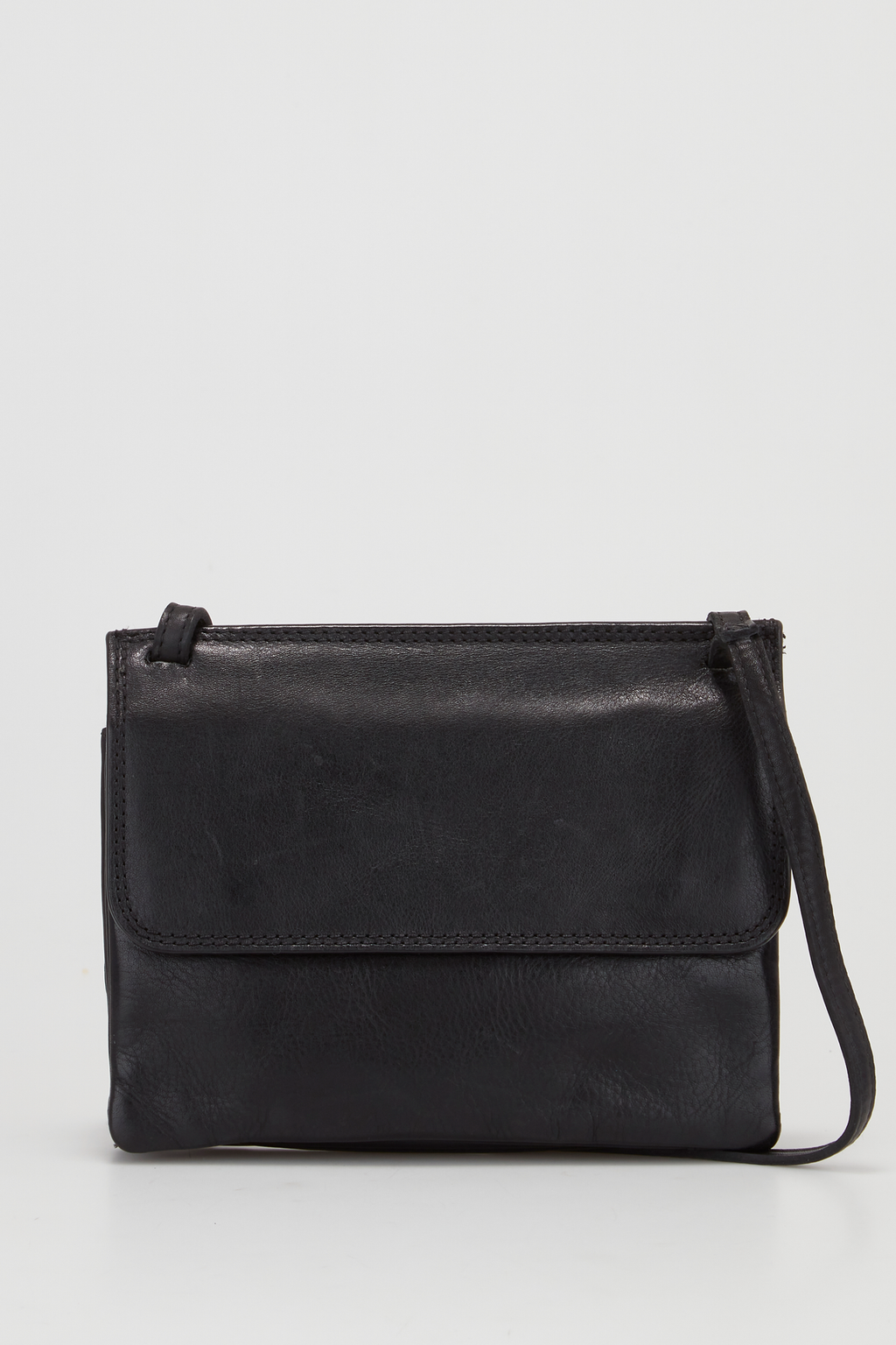 RFID Maya Leather Small Crossbody