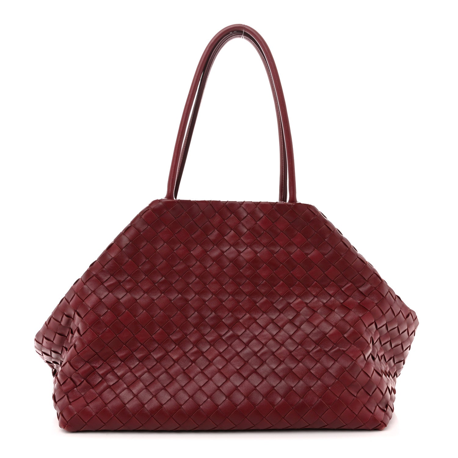 Nappa Intrecciato Tote Bag Barolo