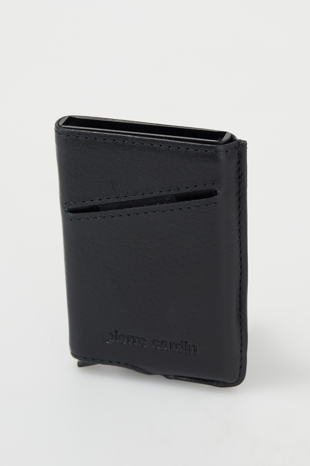 PC RFID Leather Pop Up CC Holder