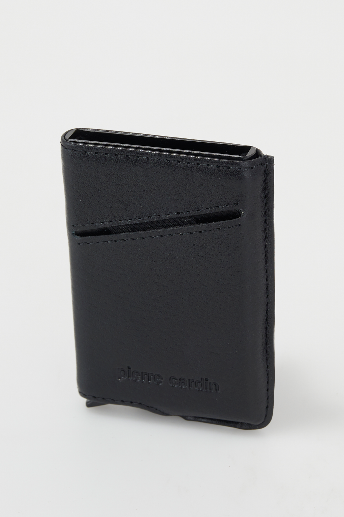 PC RFID Leather Pop Up CC Holder