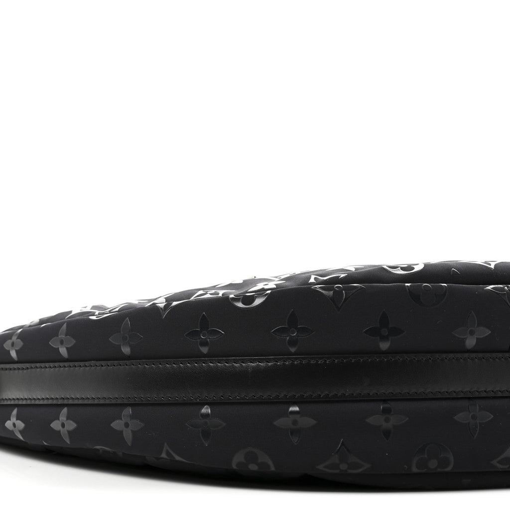 Nylon Monogram Loop Pocket Hobo Polar Night