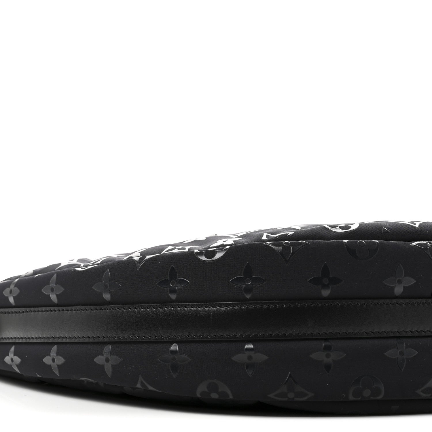 Nylon Monogram Loop Pocket Hobo Polar Night