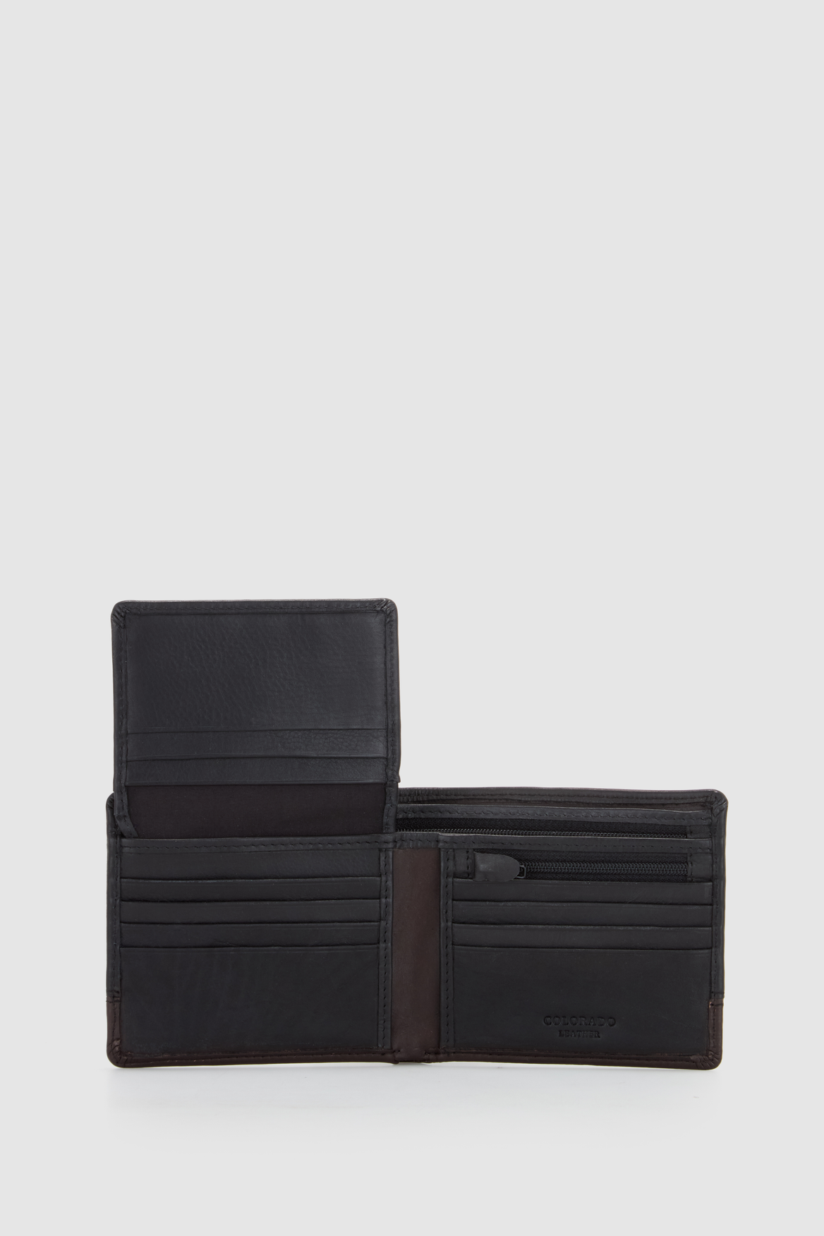RFID Leather Bifold Wallet
