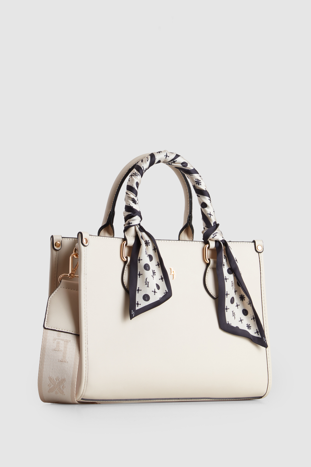 Tote Bag With Scarf