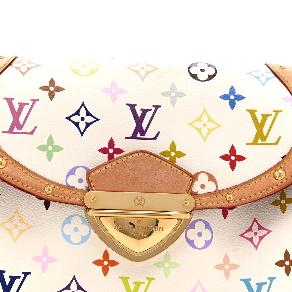 Monogram Multicolor Beverly MM White
