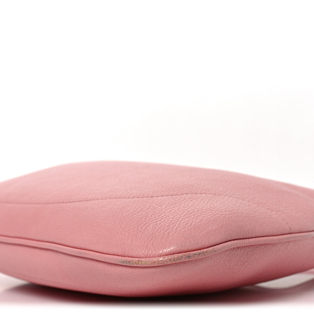Goatskin Medium Aphrodite Shoulder Bag Wild Rose
