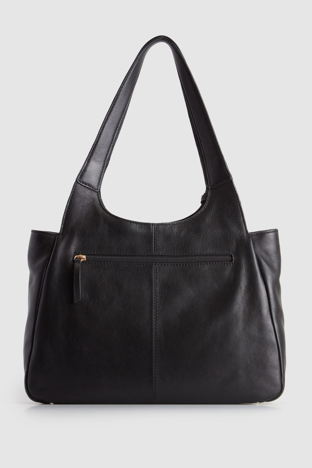 Clara Leather Charm Tote Bag