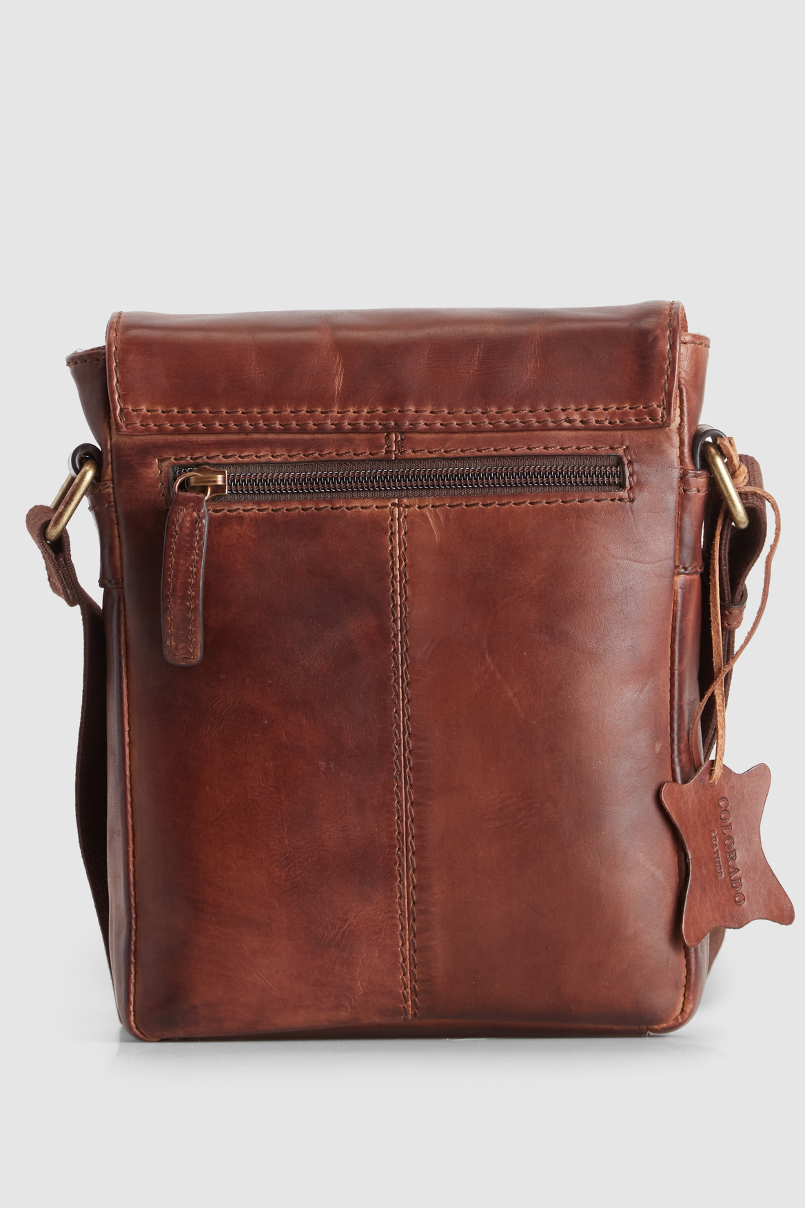 Flynn Leather N/S Satchel