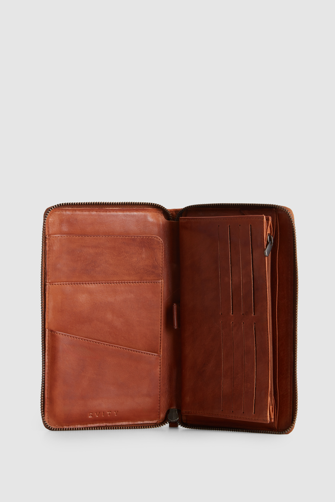 RFID Palma Leather Travel Wallet