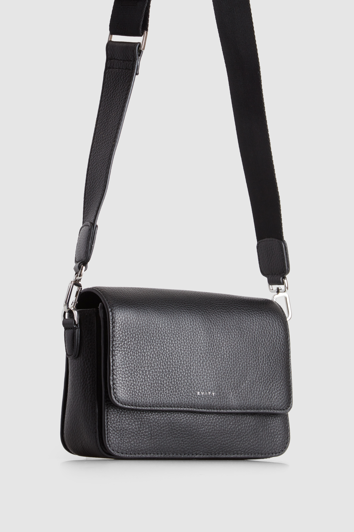 Grace Leather Flap Crossbody Bag