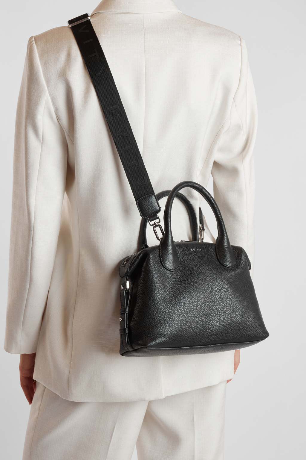 Grace Leather Midi Shopper Bag
