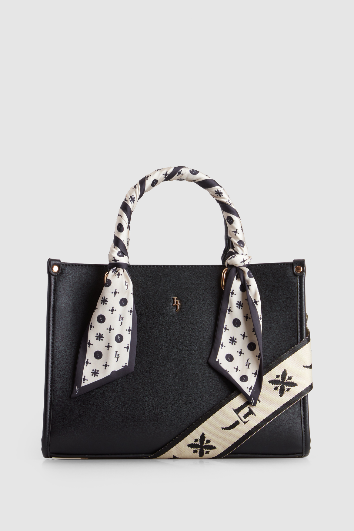 Tote Bag With Scarf