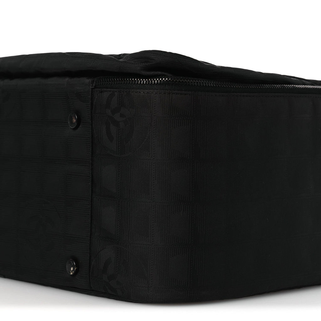 Nylon Travel Shoulder Bag Black