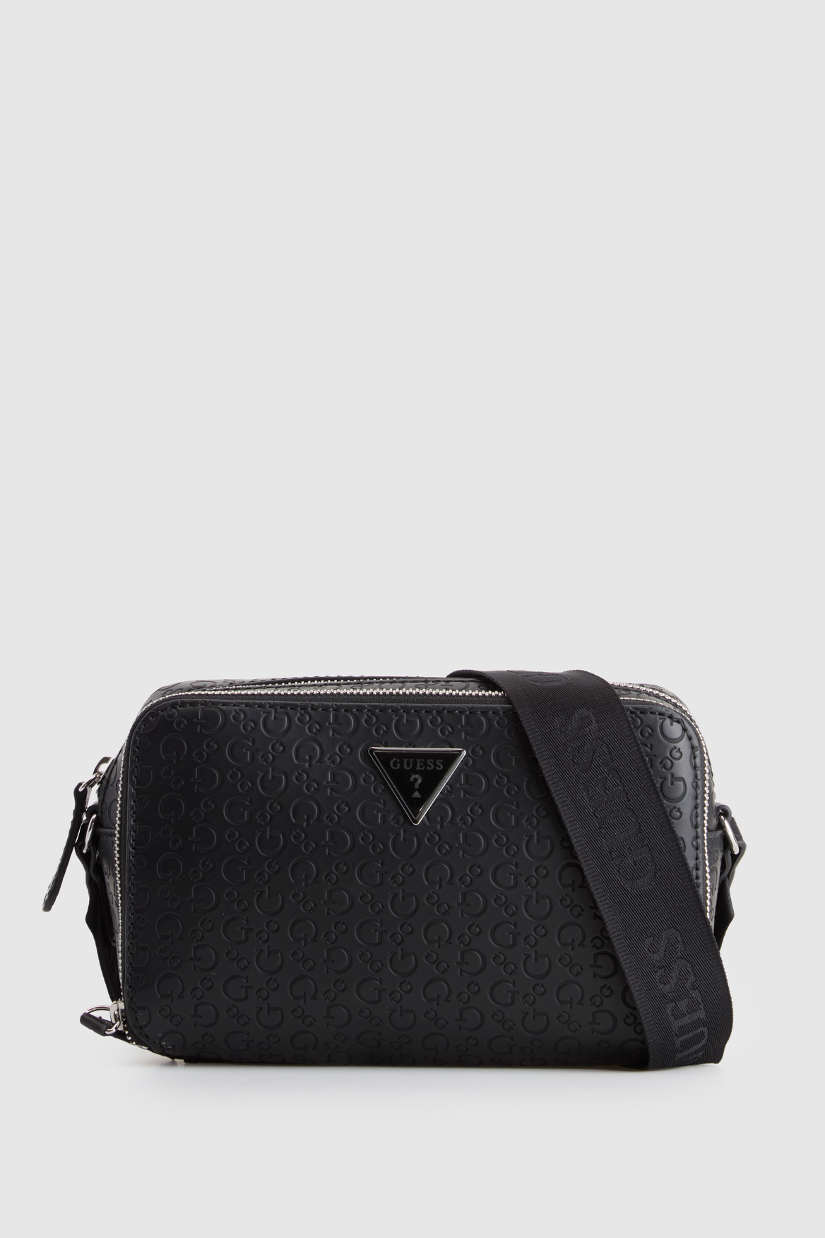 Viviette Double Zip Crossbody Bag