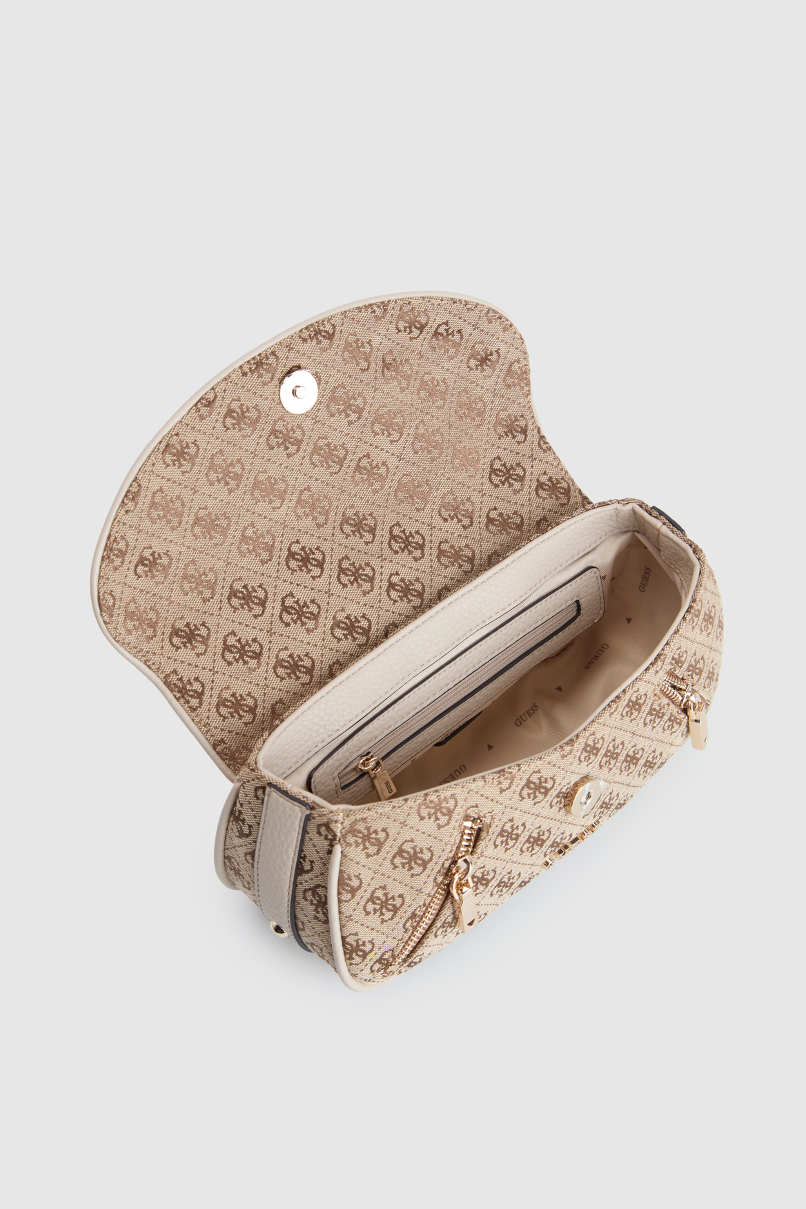 Jessa Logo Flap Crossbody Bag