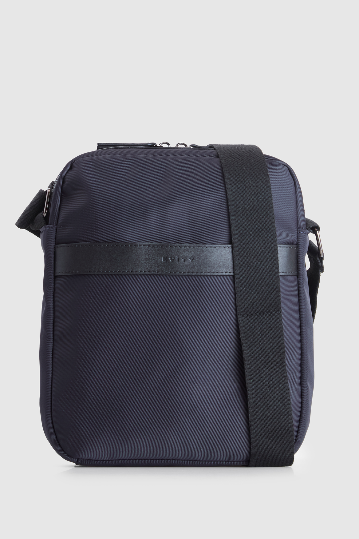 Finn Nylon/Leather Trim NS Satchel