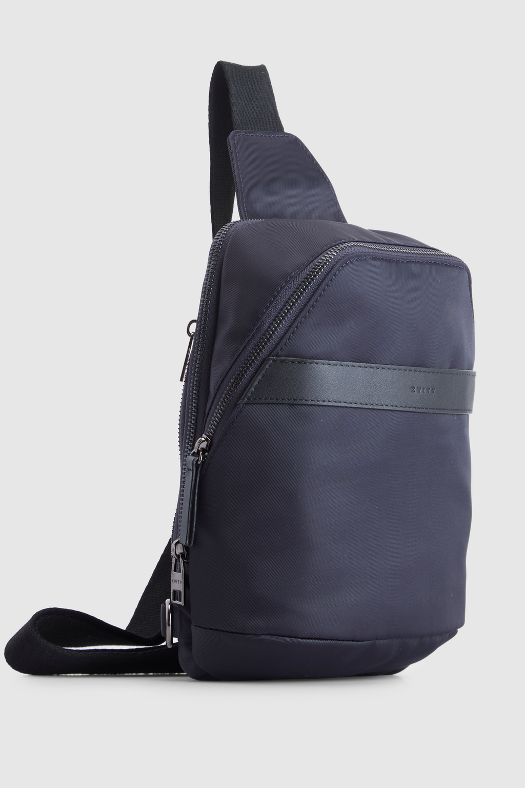 Finn Nylon/Leather Trim Sling Bag