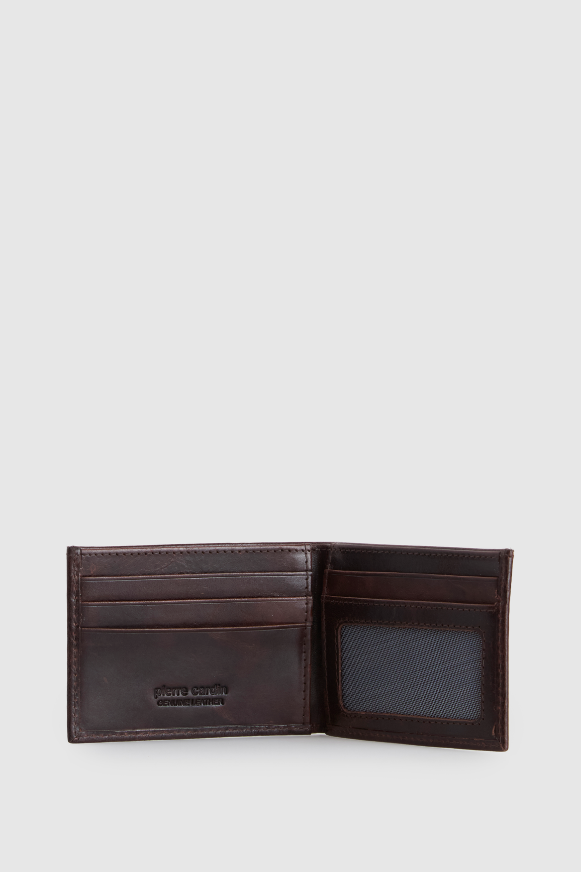 PC RFID Leather Slim Bifold Wallet