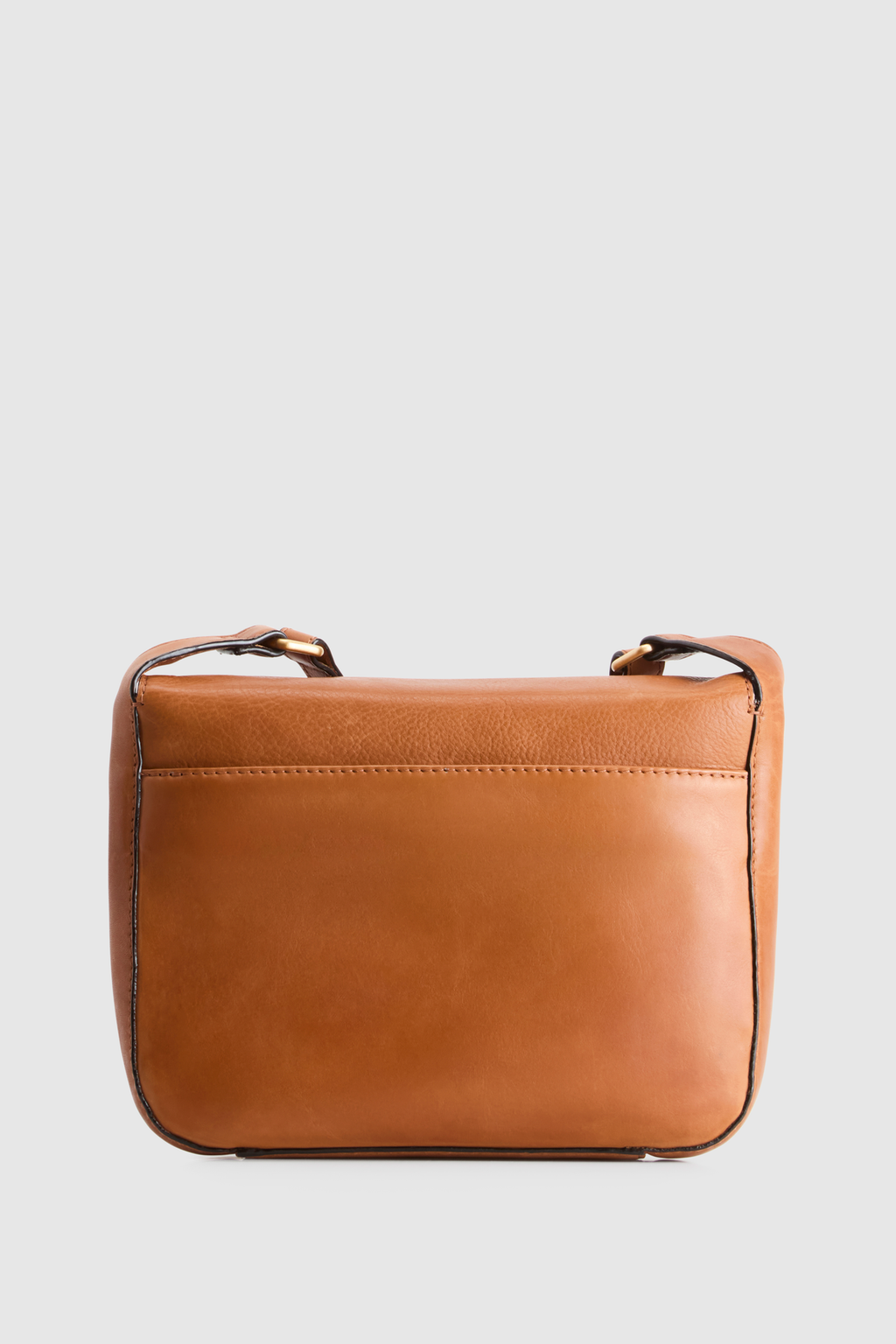 Sofia Leather Flap Crossbody Bag