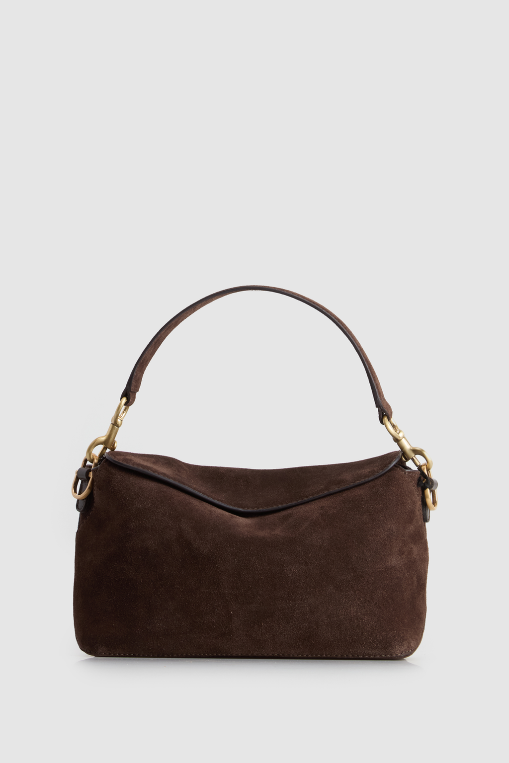Clara Suede Leather Grab Bag