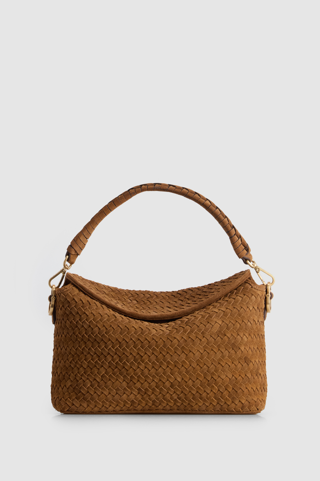 Clara Suede Leather Grab Bag