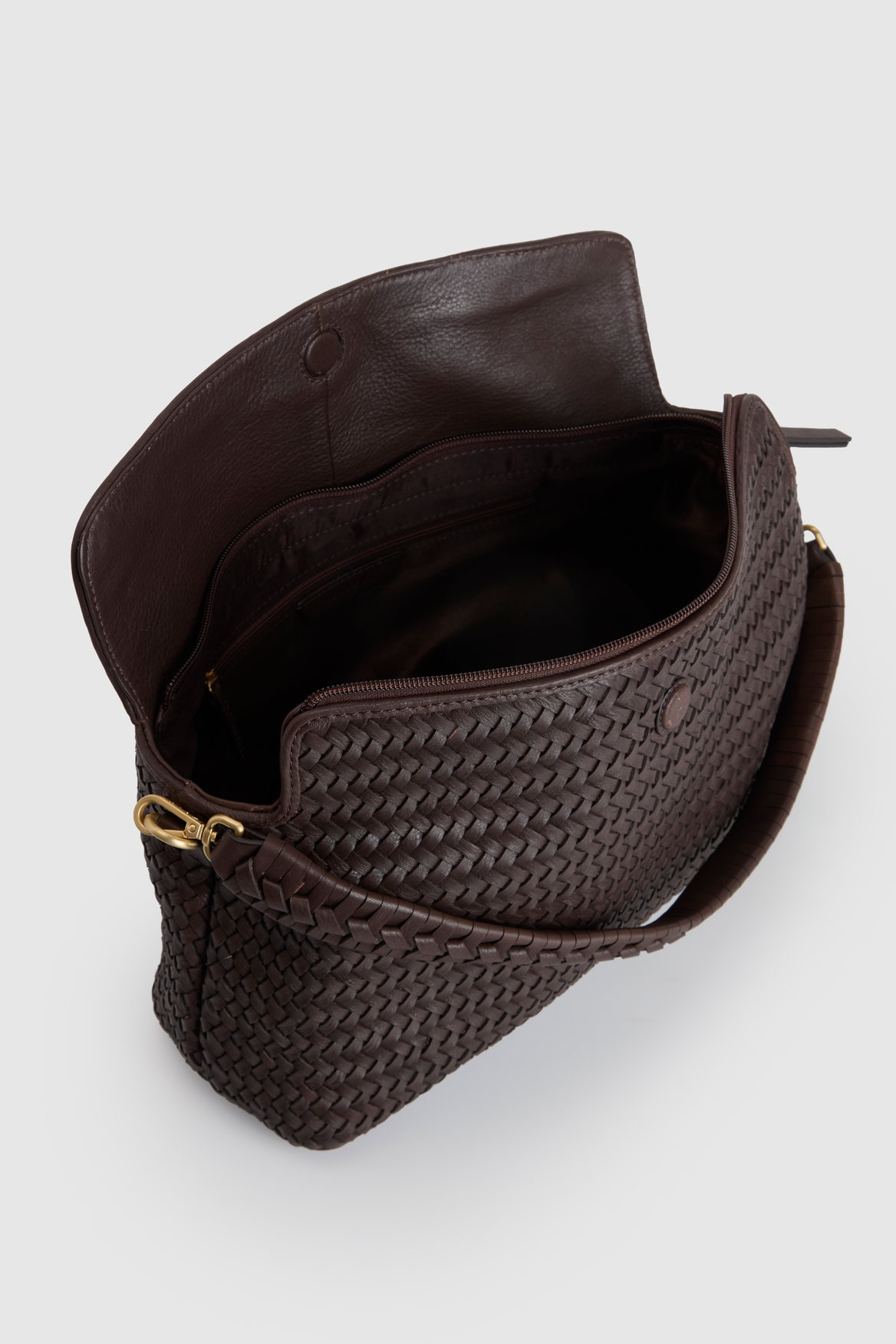 Clara Large Leather Shoulder Bag