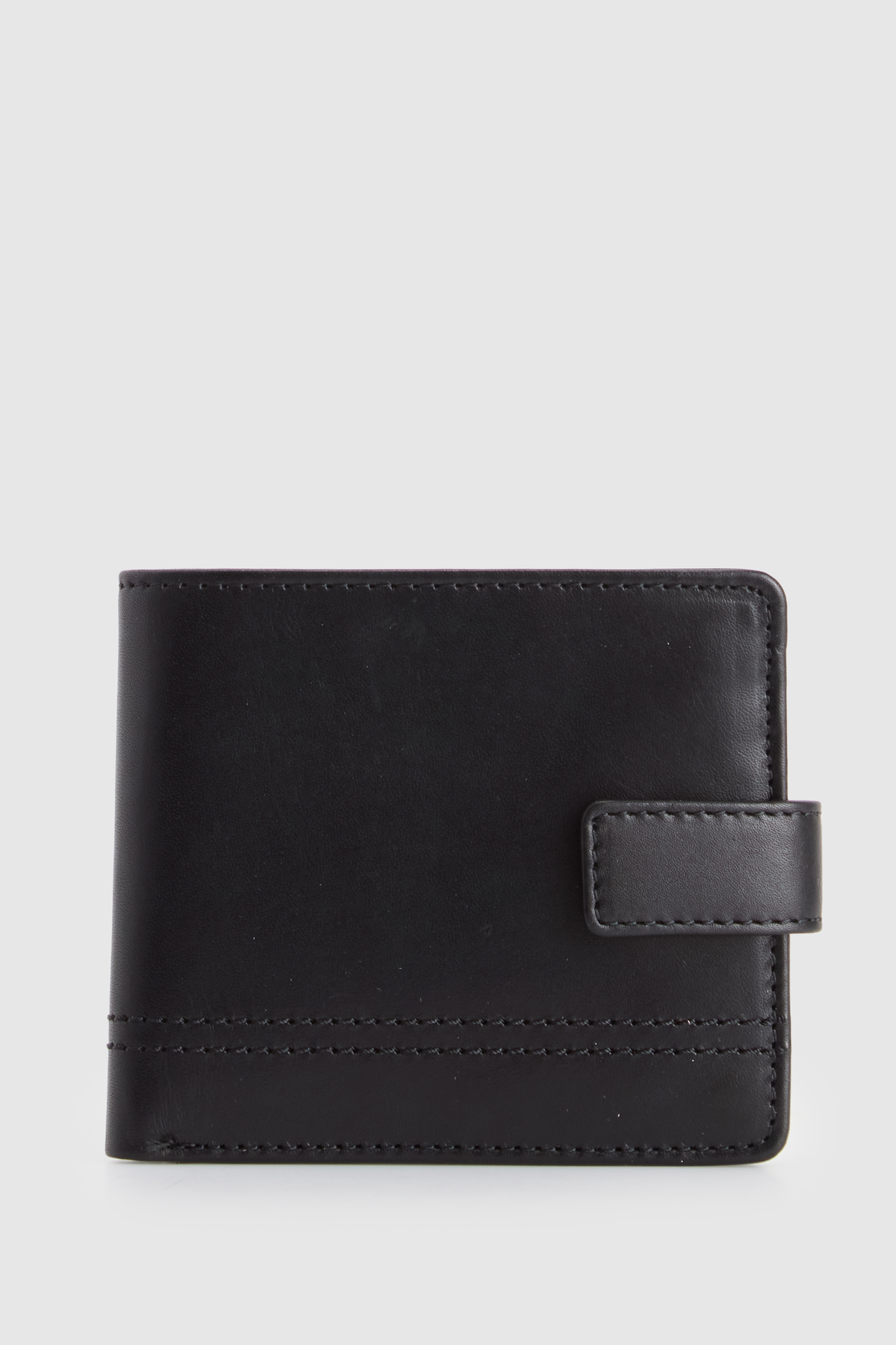 Leather Tab Wallet