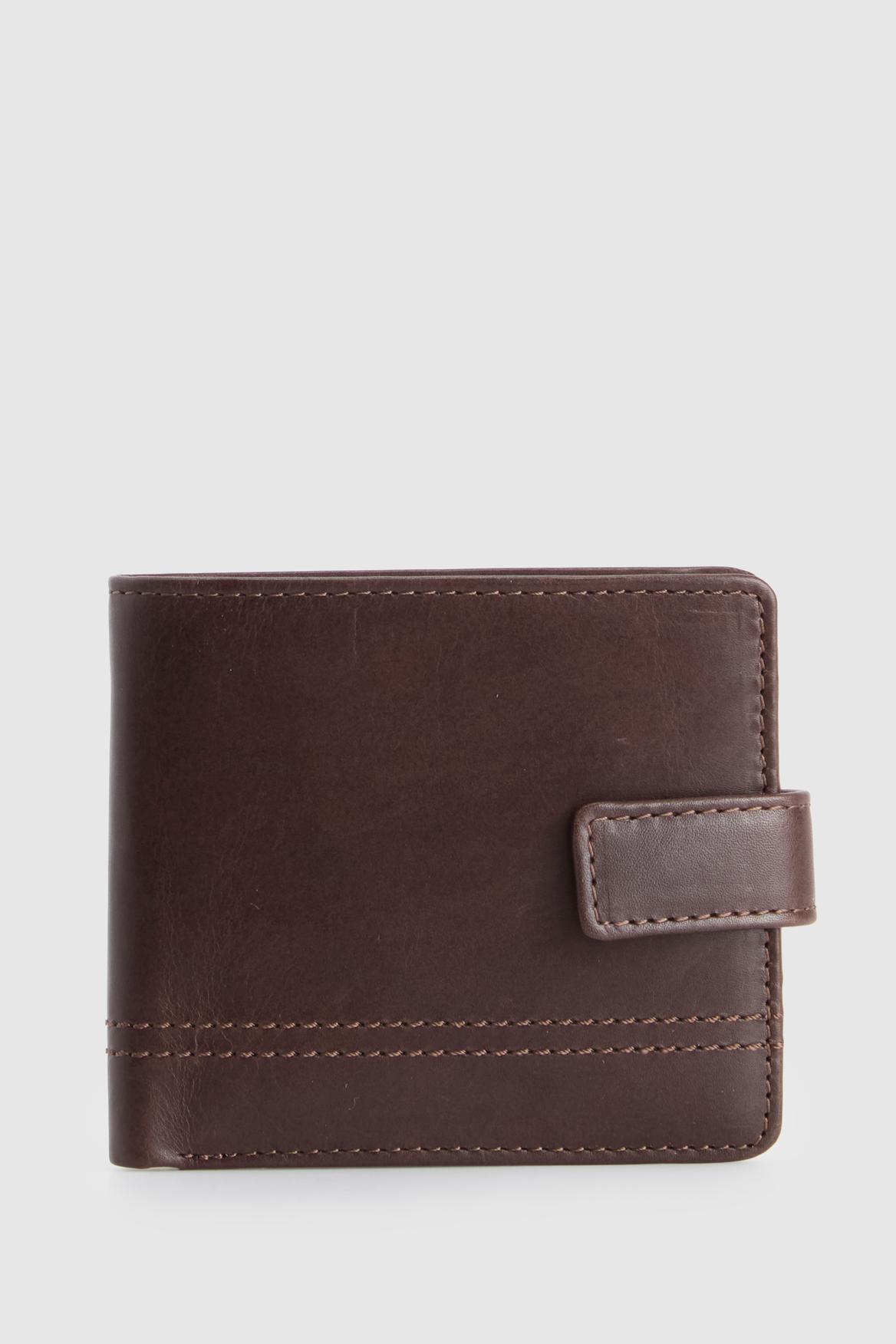 Leather Tab Wallet
