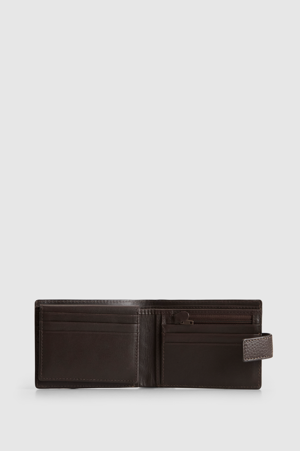 RFID Ellis Leather Tab Wallet