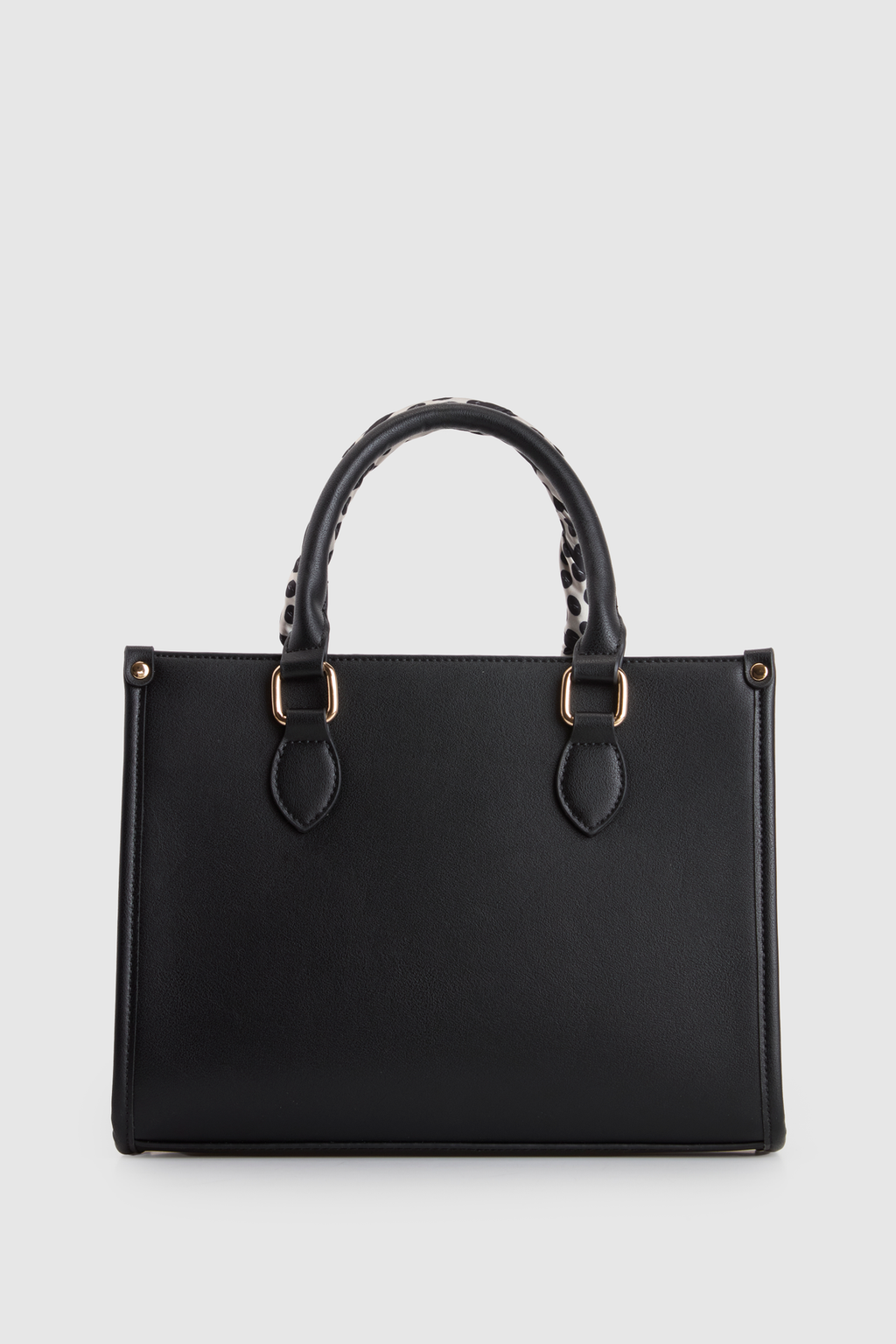 Small Tote Bag With Scarf