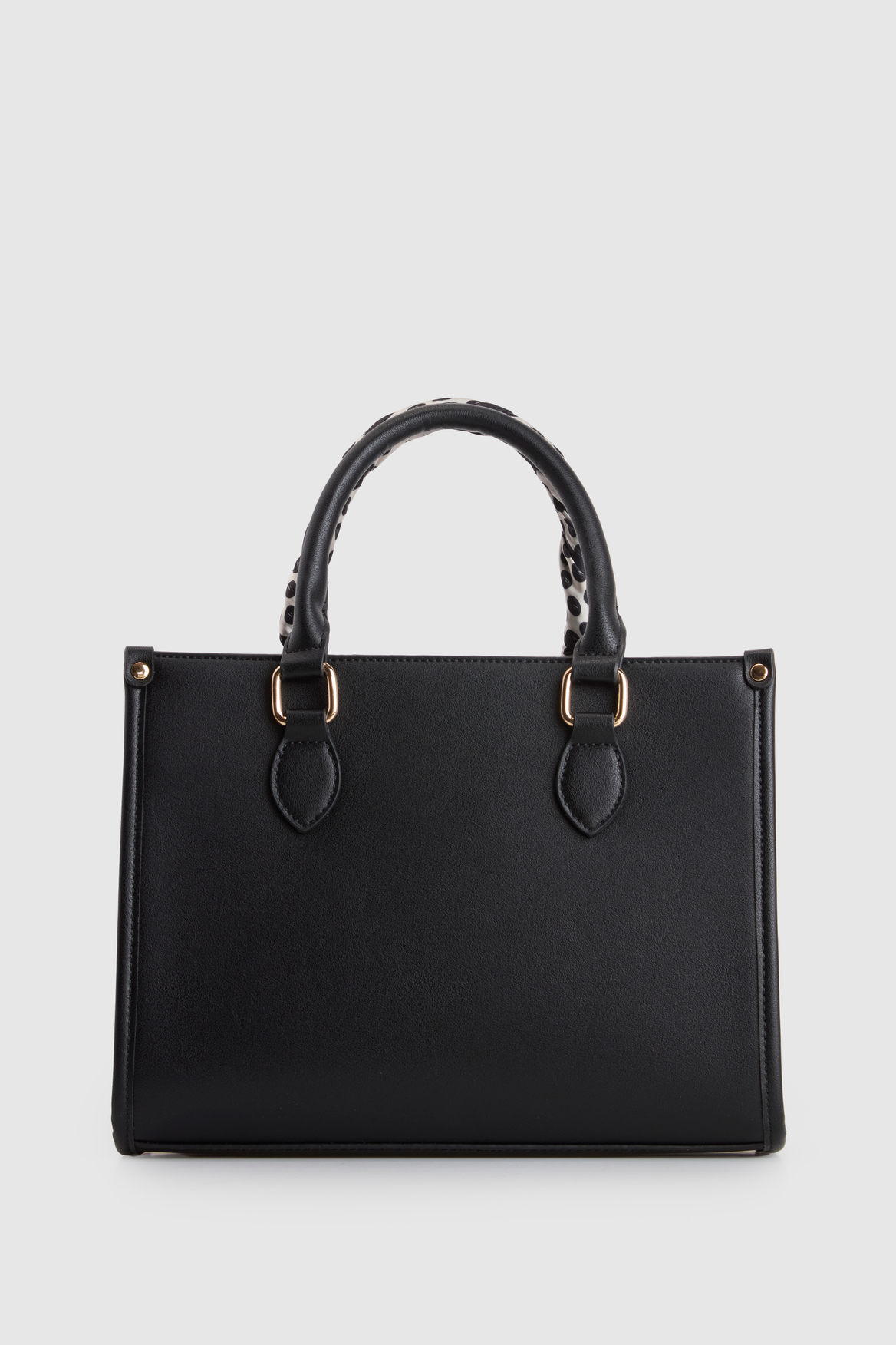 Small Tote Bag With Scarf