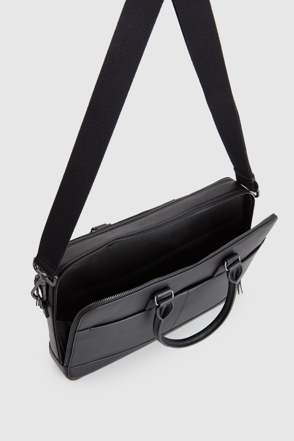 Theo Leather Twin Handle Brief