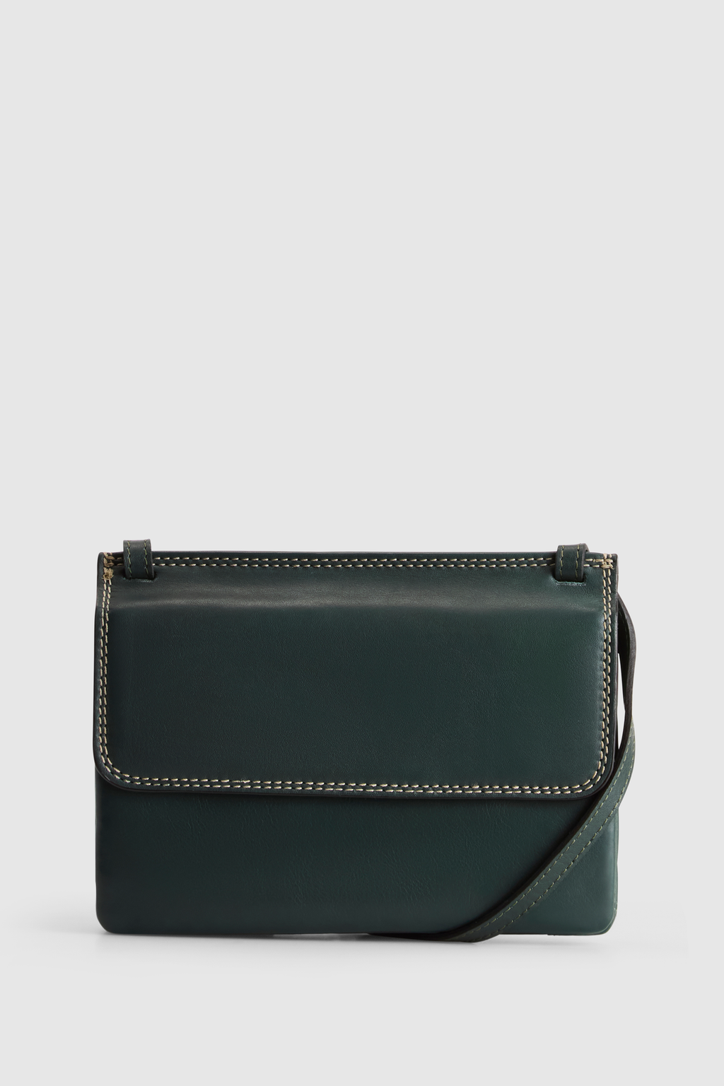 RFID Maya Leather Small Crossbody