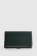 RFID Maya Leather Large Clutch