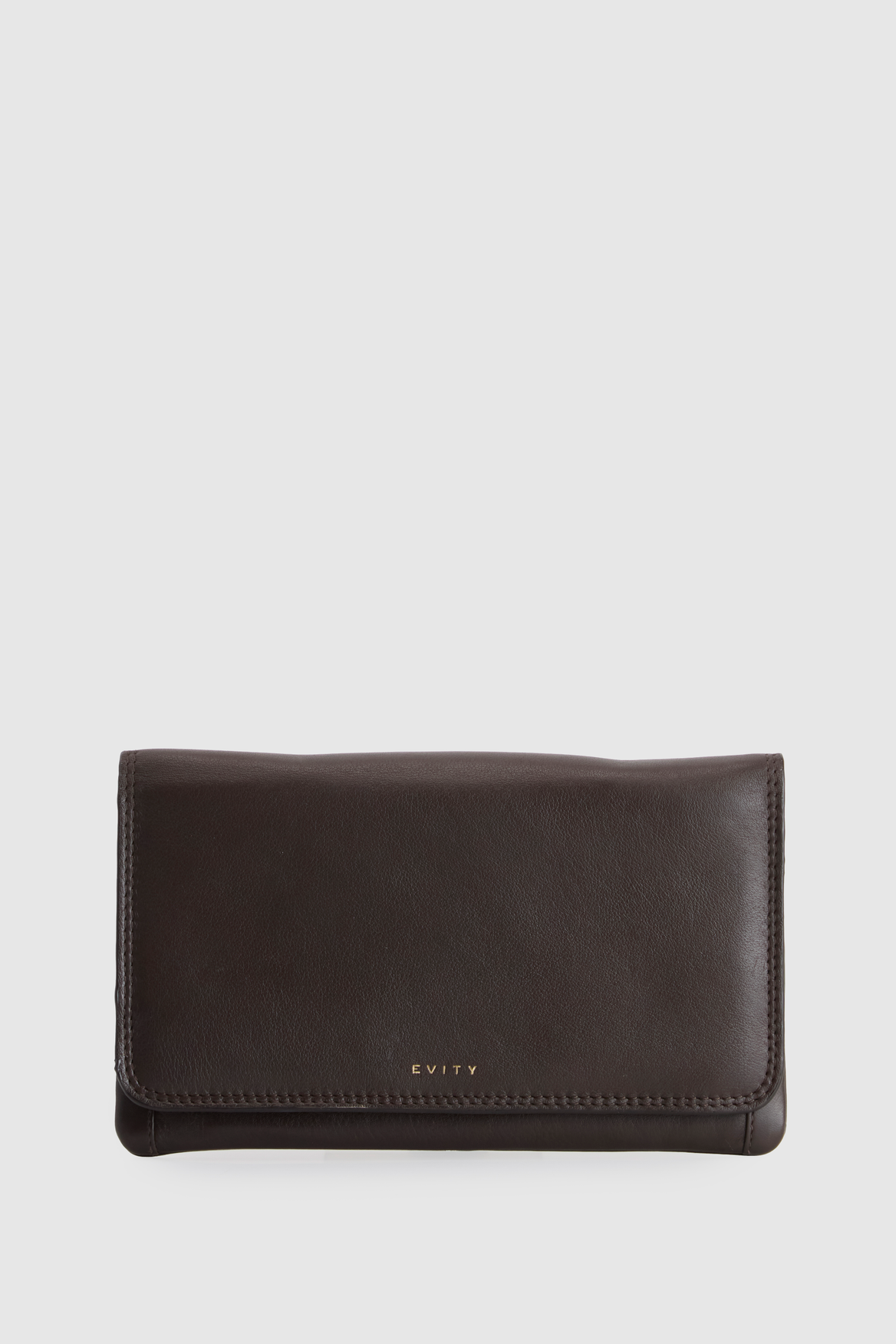RFID Daisy Leather Travel Wallet