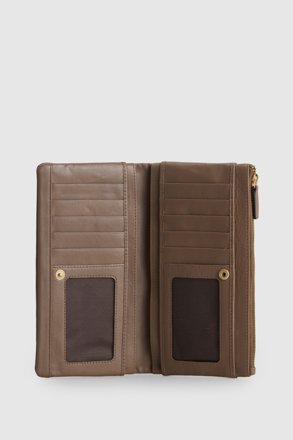 RFID Daisy Leather Large Wallet