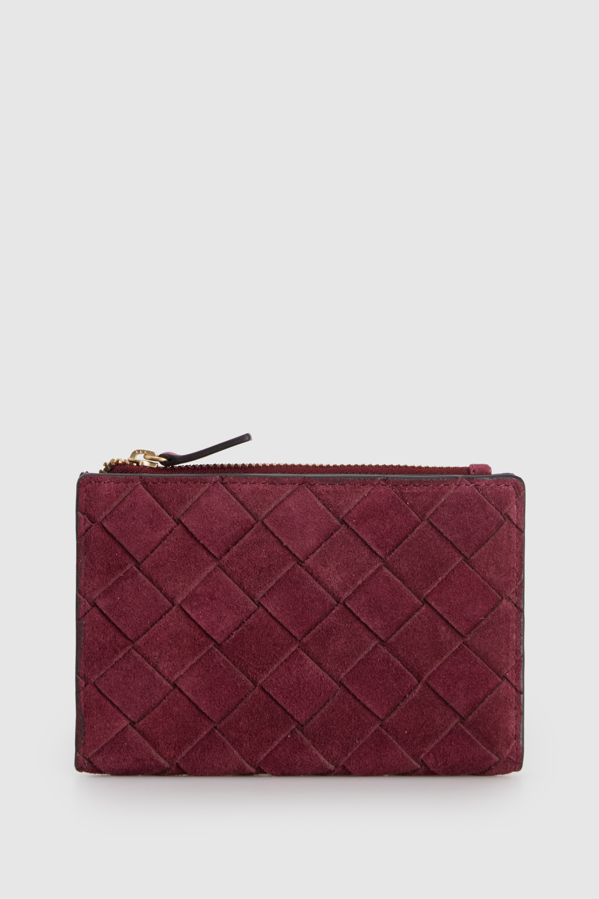 RFID Ines Suede Weave Med Wallet