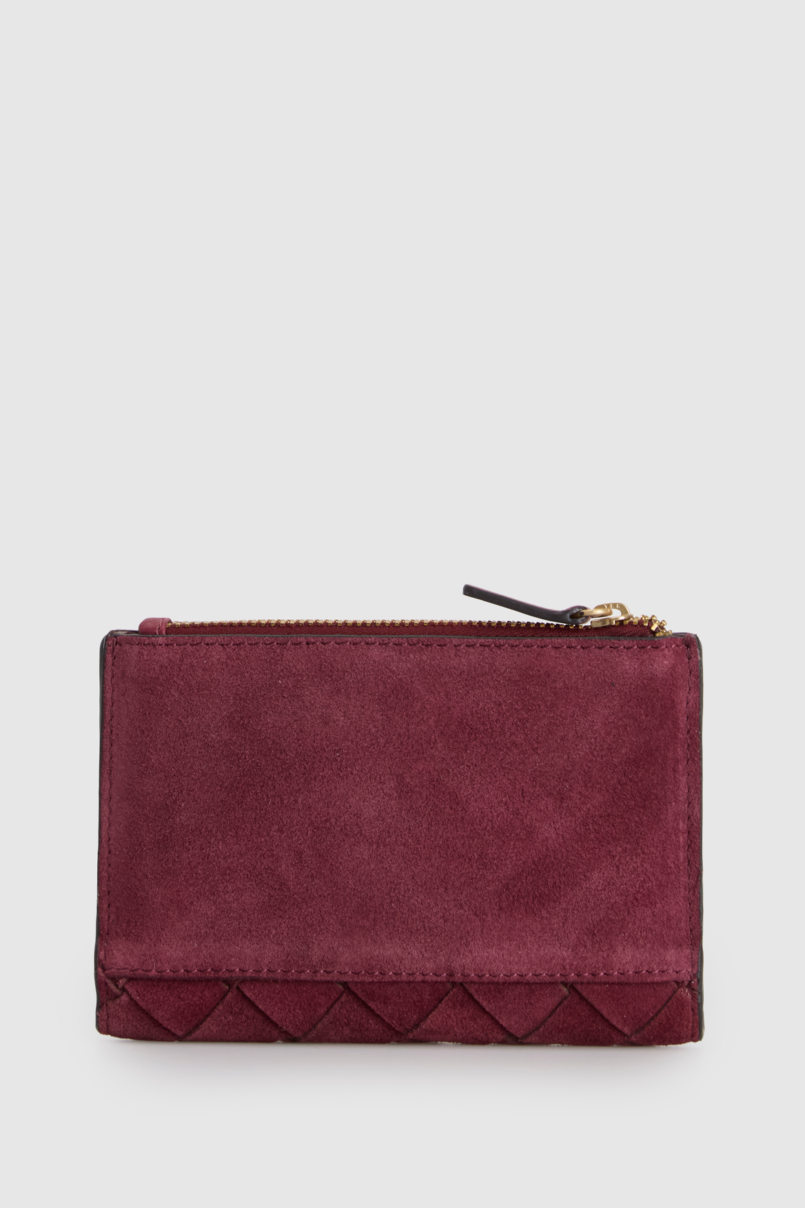 RFID Ines Suede Weave Med Wallet
