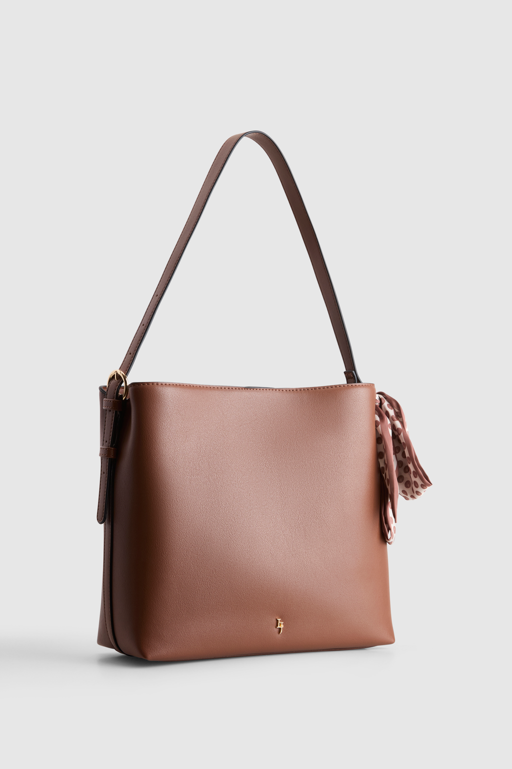 Scarf Hobo Tote Bag