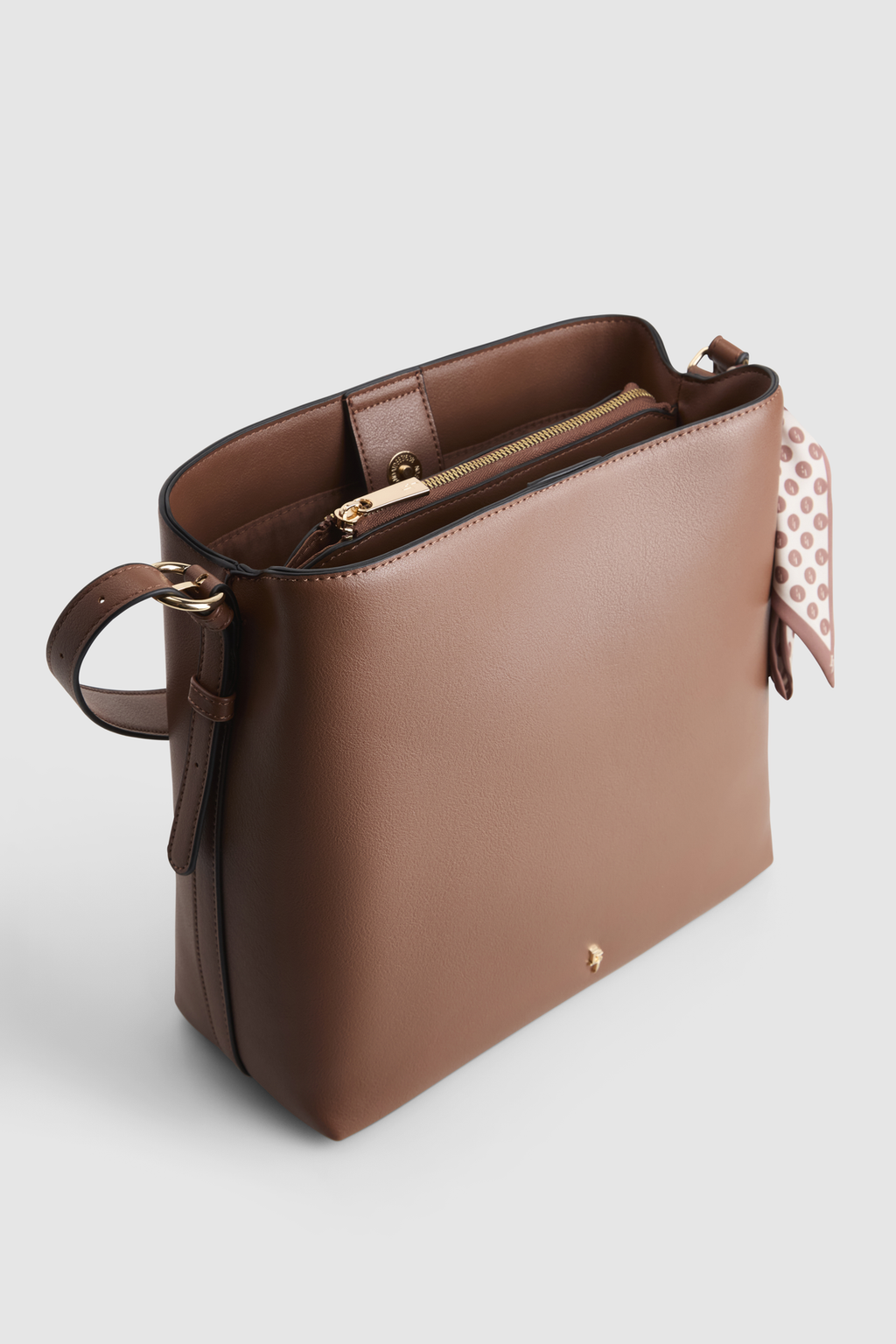 Scarf Hobo Tote Bag