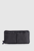 Cece Leather Large Tab Wallet