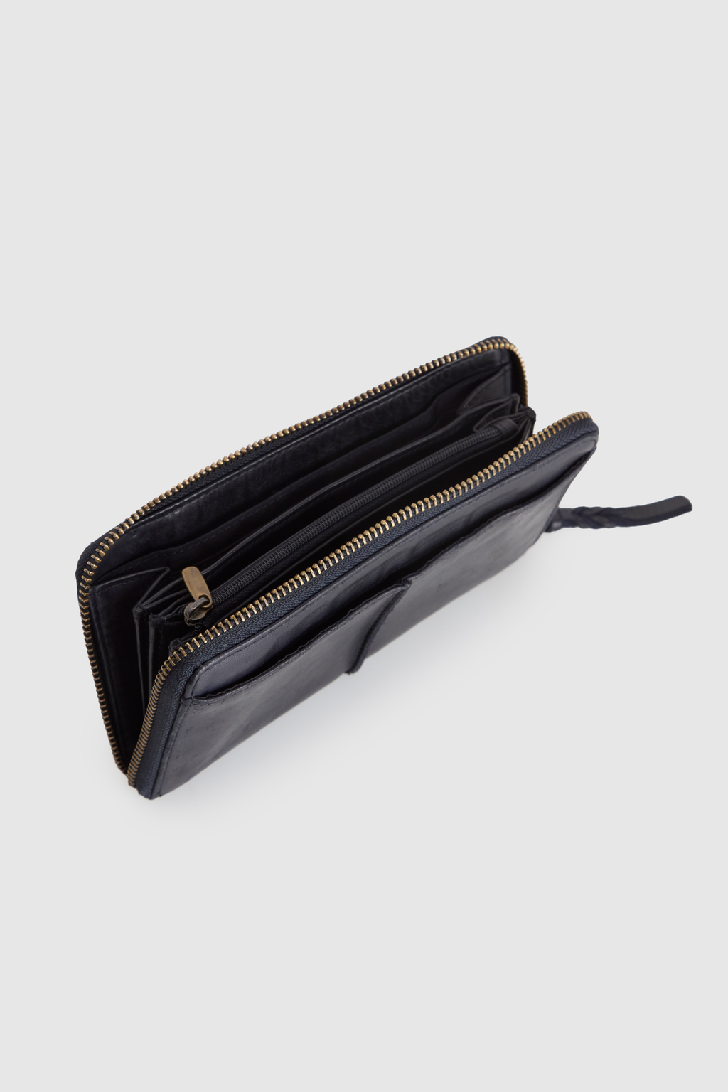 Cece Leather Large Tab Wallet