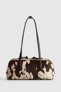 Anais Leather Bowling Bag